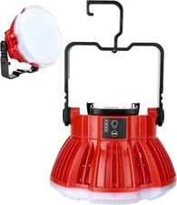 LED Camping Lantern Compatible with Milwaukee 18V Battery 2400LM LED Work Light