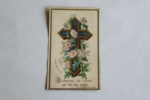 Chromo ancien, image pieuse, holy card, Bouasse 9.7 cm x 6 cm