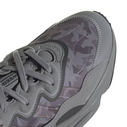 Adidas Men's Ozweego Trainers Sneakers GX3323 Gray Shoes Multiples Sizes New - Picture 6 of 11