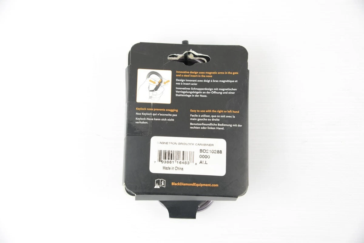 Black Diamond GridLock Magnetron (Magnet) Carabiner | eBay