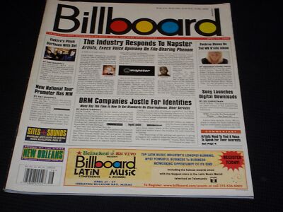 2000 APRIL 15 BILLBOARD MAGAZINE - NICE MUSIC COVER TOP 100 CHARTS - O 12869