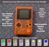 任天堂 Game Boy 橙色视频游戏机