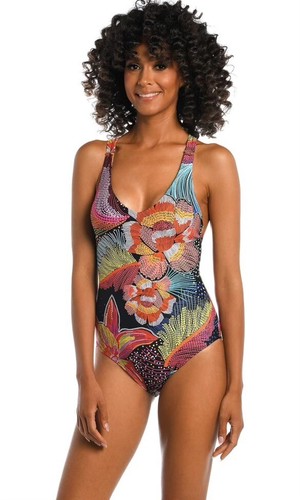 Haut De Maillot De Bain La Blanca - Taille 6 - Multicolore - Occasion Très Bon état