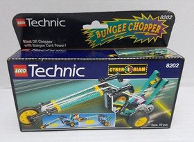 Lego 8202 Technic Cyber Slam Blast Off Chopper Bungee Cord Power 72 USA NEW 1998