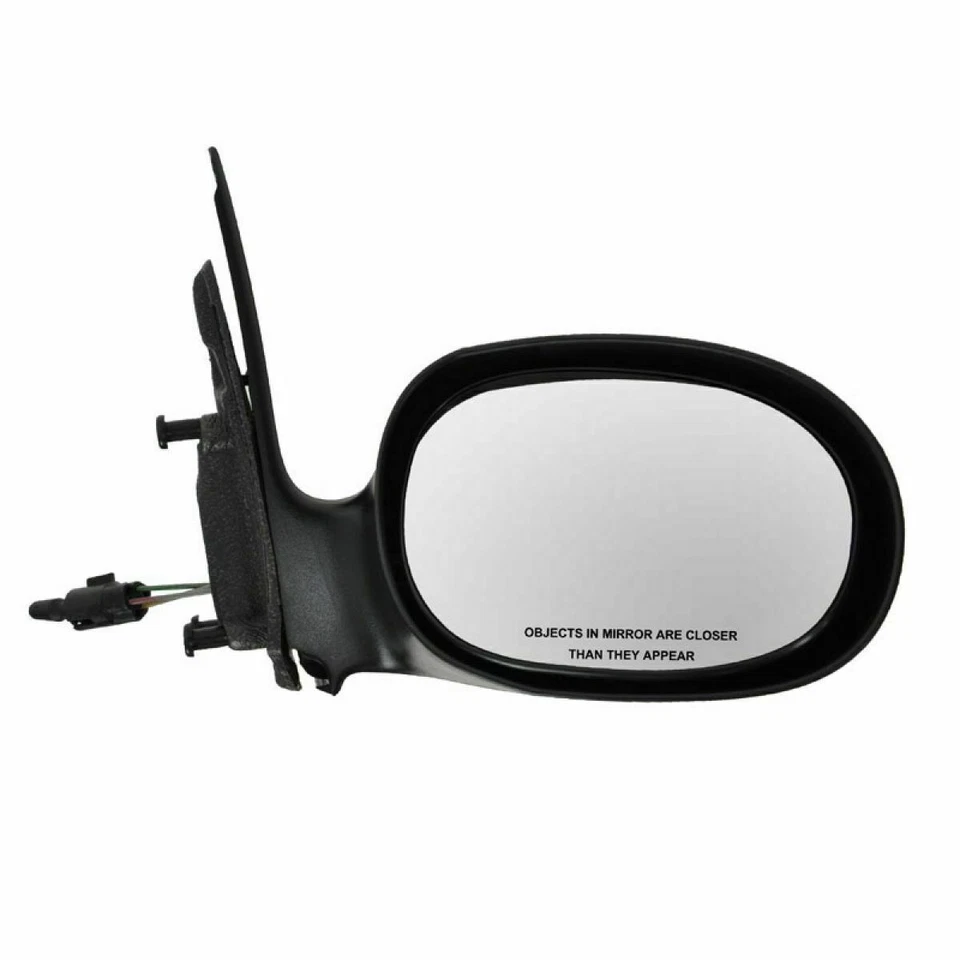 Right RH Mirror Manual Non-Foldable Textured fits 2001 2003 Chrysler PT Cruiser - Image 2 of 3