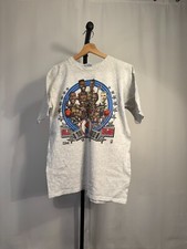 Vintage 1992 NBA Allstar Game Salem Sportswear Cartoon T-Shirt Large 21x28