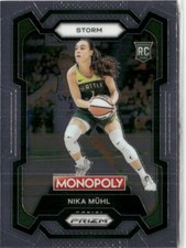 2024-25 Panini Prizm Monopoly WNBA Nika Muhl Rookie Seattle Storm #4