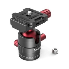 SmallRig 360 Rotating Panoramic Tripod Ball Head, Max Load 5kg / 3034, Black