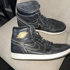 Jordan Air Jordan 1 Retro High OG City of Flight Black Gold 555088-031 Sneakers