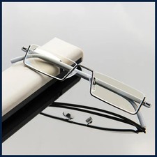 Metal Anti-blue Light Reading Glasses Farsighted Eyeglasses Men Business Eyewear