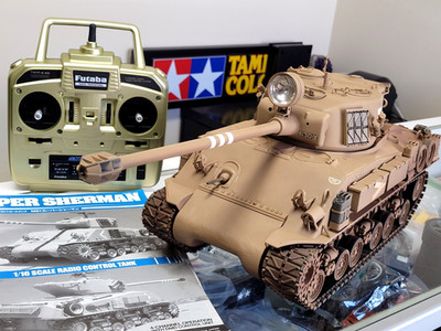 Tamiya 1/16 R/C M51 Super Sherman Tank Full Option DMD Control Unit 56032 Futaba