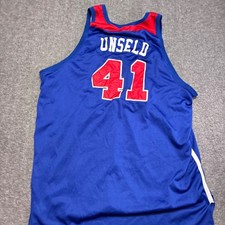 Mitchell Ness Washington Bullets Men XL Wes Unseld Hardwood Classics Jersey NBA