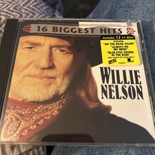Classic Willie Nelson - 16 Biggest Hits (1998, Columbia Legacy CD) Nice