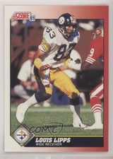 1991 Score Louis Lipps #183 0z3d