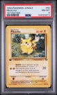 1999 POKEMON JUNGLE 1ST EDITION #60 PIKACHU PSA 8