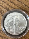 2024 W American Silver Eagle .999 Silver BU Bullion $1 Coin