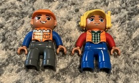 Lego Duplo Truck & Tracked Excavator 10812 Complete w/Box