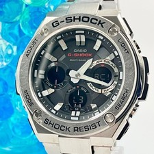 Used Casio G SHOCK G STEEL GST W110D Radio Solar
