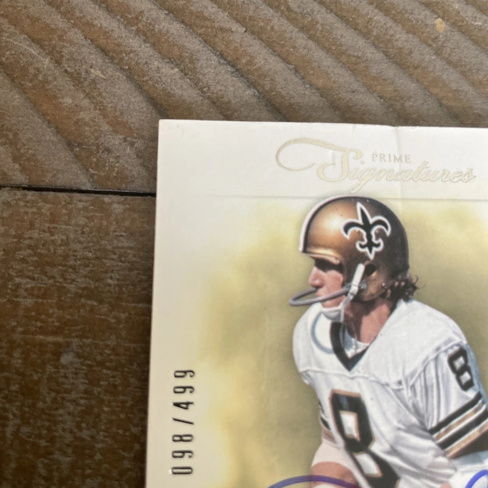 Archie Manning Signed 2012 Panini Prime Signatures 098/499 Archie Manning #152 - Image 3 of 4