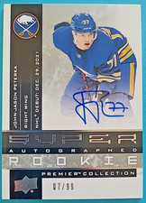 2021-22 John-Jason Peterka Upper Deck Premier Super Autographed Rookie RC /99