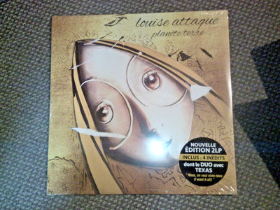Louise Attaque - Planete Terre  NOUVELLE EDITION VINYL  2LPs   NEU  (2023)