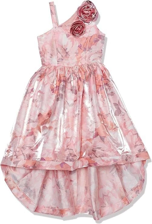strapless open back dress Carrie Polka Dot Dress – Bonnie Jean main image 1