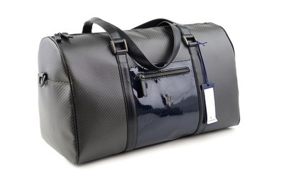 Original Maserati Tigamaro Tasche Reisetasche GT Boston Piccola Nero/ blue Carbo