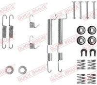 ZubehöRsatz Bremsbacken Quick Brake 105-0765 FüR Micra K10 Nissan 1