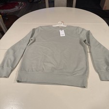 Goodfellow  Co Men  s Crewneck Sweatshirt M Sage Green Pullover NEW