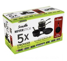 Scoville Neverstick 4 Plus 1 Piece Cookware Set ✅️🔥
