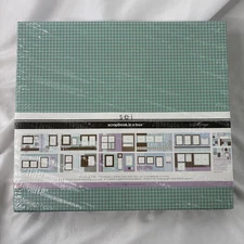 S. E. I. 12x12 Scrapbook In A Box Memory Book Kit 20 Pages Keepsake Sealed