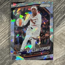 2025 Panini Prizm WNBA Kahleah Copper Cracked Ice Prizm #62 Mercury