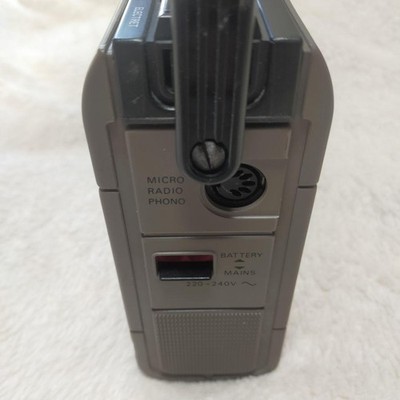 70s PHILIPS N2210 Cassette Recorder Vintage Retro Dictaphone AS IS