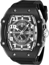 Invicta Men's Racing 48.5mm VH61 Quartz Black Watch IN-48450