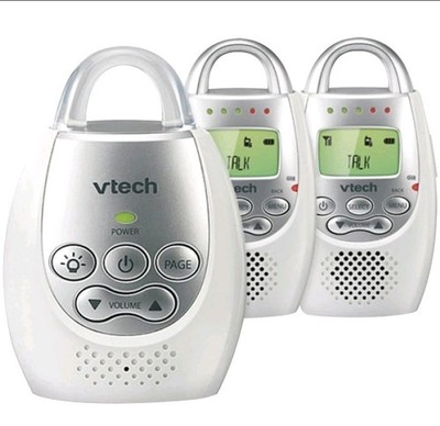 VTech DM221-2 Audio Baby Monitor w/ Two Parent Units - DECT 6.0, Up to 1,000...3
