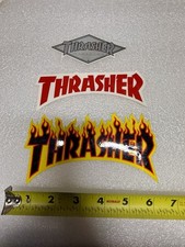 Lot Of Thrasher Skateboard Magazine Stickers Assortment Vintage Skate Stickers