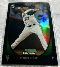 2011 Bowman Chrome Baseball Pedro Beato New York Mets Refractor Rookie #5
