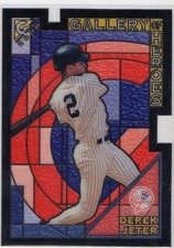 2000 TOPPS GALLERY OF HEROES ACETATE  DIE-CUT DEREK JETER  #GH10
