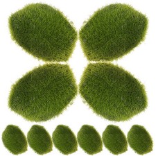 10 Pcs Simulation De Plantes Vertes Artificielles D'aquarium En Plastique