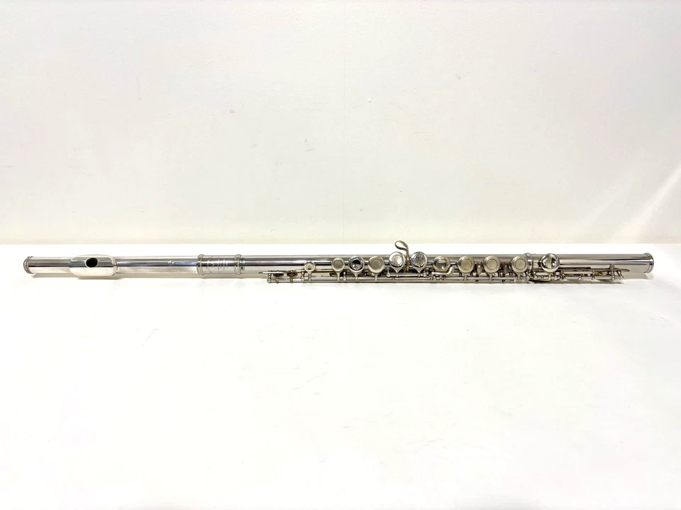 Flauta Muramatsu M-120 Hecha en Japón Con Estuche Y Bolsa Foto 2 de 4