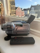 Sony DCR‑TRV245E Video8 Camcorder Vintage VHS + Remote RMT  708 *Description*