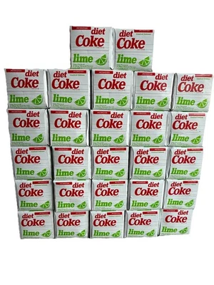 COCA-COLA New Limited Edition Vintage Diet Coke Lime, 12 oz cans, 12 Pack