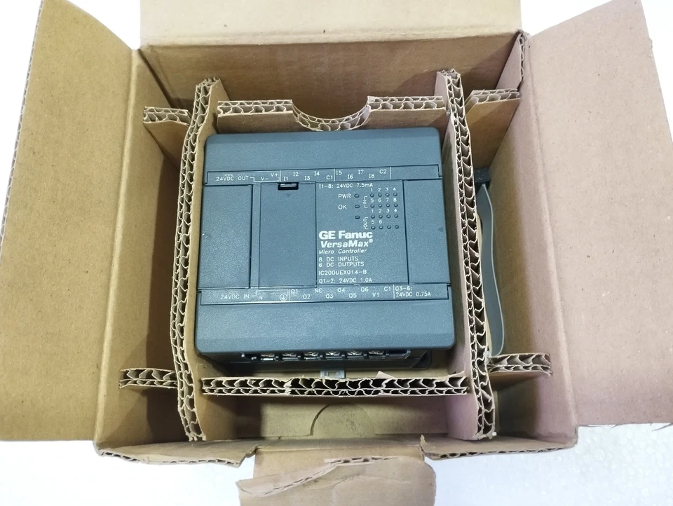 IC200UEX014-B GE Fanuc Controller Micro FANUC VERSAMAX MICRO PLC VersaMAx New - Image 3 of 4