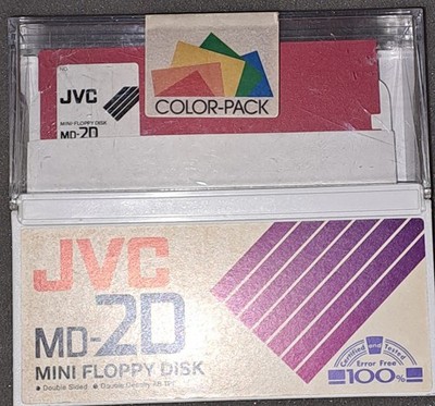 JVC 5 1/2 Zoll 525'' Floppydisk 10stck