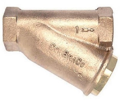 APOLLO VALVES 5900602 WYE STRAINER 1-1/4'' CAST BRONZE 400 PSI FNPT