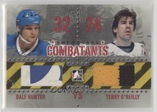 2011-12 ITG Enforcers Combatants Red Dale Hunter Terry O'Reilly #C-34 2y5