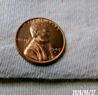 1944-D Denver Mint RED BROWN UNCIRCULATED Copper Lincoln Wheat Cent