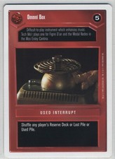 Star Wars CCG Ommni Box Premiere WB White Boarded Decipher