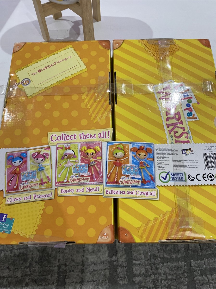 LALALOOPSY WORKSHOP MIX & MATCH CLOWN/PRINCESS SEW MUCH FUN LALALOOPSY WORKSHOP MIX & MATCH CLOWN/PRINCESS SEW MUCH FUN