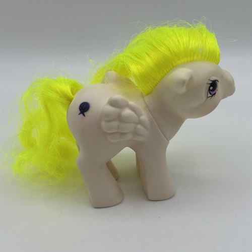 Vtg My Little Pony Beddy Bye Eye BABY LOFTY & Accessories duck, bottle, diaper+ - Picture 17 of 24